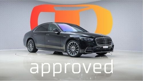 Mercedes-Benz S 500 AMG Line - AED 6,549 P/M - 2 Years Warranty