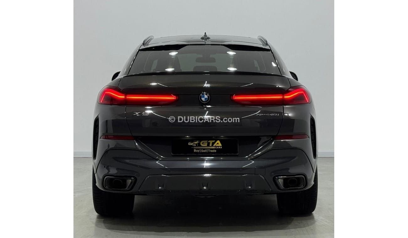 BMW X6 40i M Sport 3.0L 2023 BMW X6 xDrive40i M-Sport, July 2028 BMW Warranty + Service Pack, Fully Loaded,