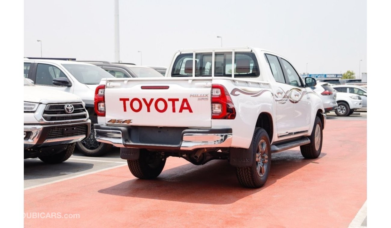 تويوتا هيلوكس TOYOTA HILUX 2.7 AT FULL OPTION WHITE 2024 WITHOUT PUSH START