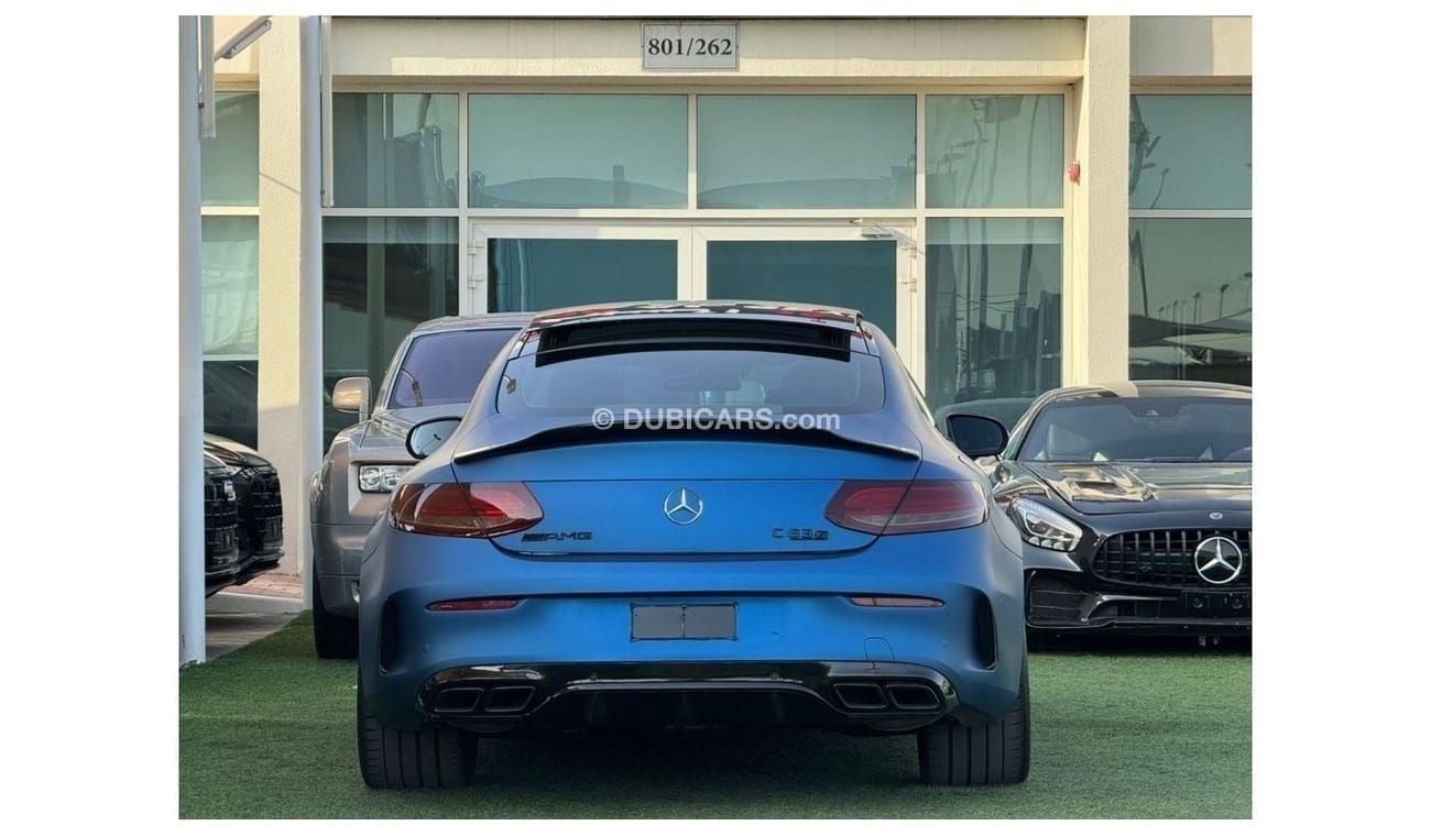 Mercedes-Benz C 63 AMG Std MERCEDES BENZ AMG C63S COUPE GCC FULL OPTION 5 button 2017 FULL CARBON FIBRE FULL OPTION