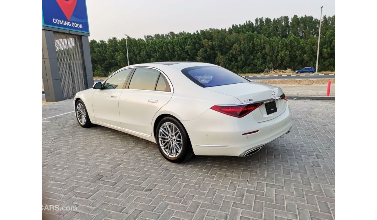 مرسيدس بنز S 580 Mercedes-Benz S-580 ( S-Class ) - 2021 - Pearl White