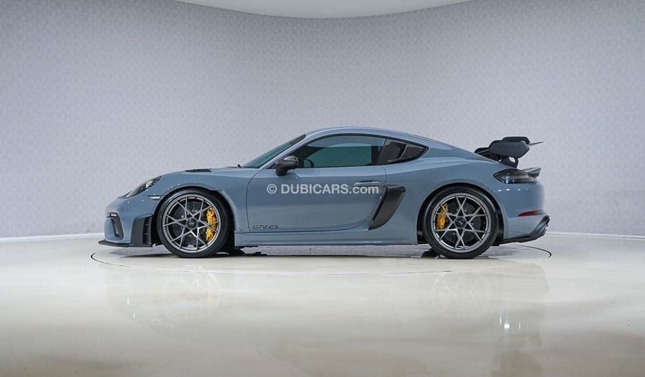 Porsche 718 Cayman GT4 RS Weissach - AED 14,190 P/M - Warranty till 01/2025