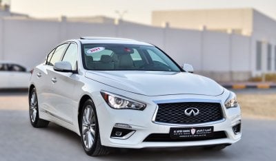 إنفينيتي Q50 إنفينيتي Q50 سبورت (V37) 2021، سيدان بأربعة أبواب، 3 لتر 6 أسطوانات بنزين، أوتوماتيكية، دفع خلفي