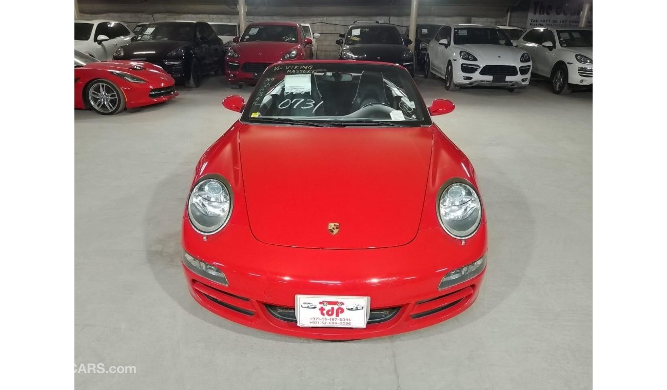 بورش 911 PORSCHE 911 CARRERA CABRIOLET 3.6L 2007, EXCELLENT CONDITION, LEATHER INTERIOR AND MORE..