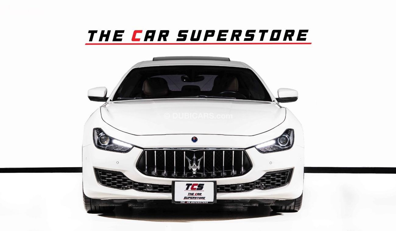 Maserati Ghibli Std 2019 - MASERATI GHIBLI - GCC - WARRANTY AVAILABLE - FULL AGENCY HISTORY - IMMACULATE CAR