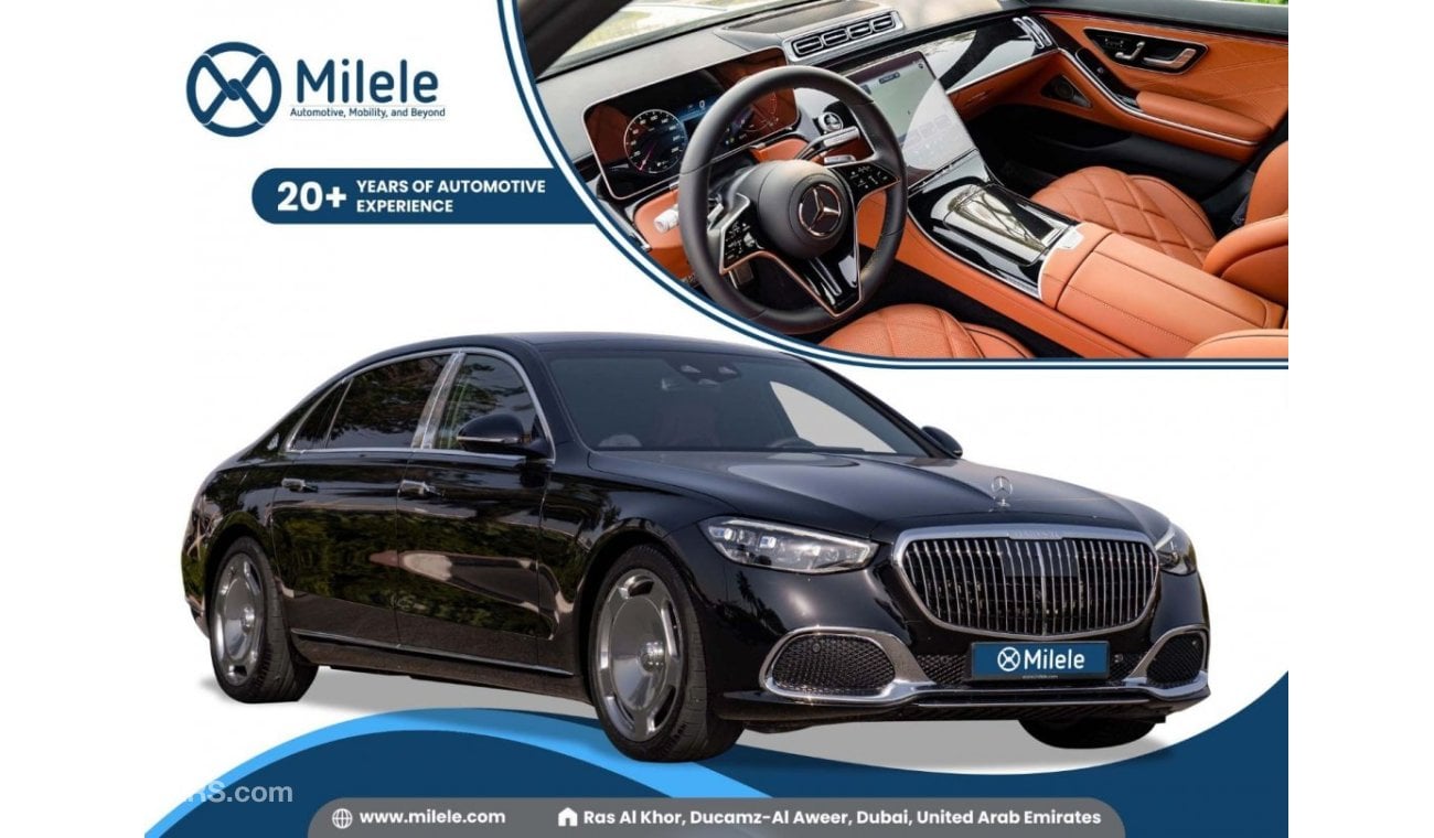 Mercedes-Benz S 450 MAYBACH 3.0P AWD: EXECUTIVE REAR SEATS, PANORAMIC ROOF, FINGERPRINT SCANNER