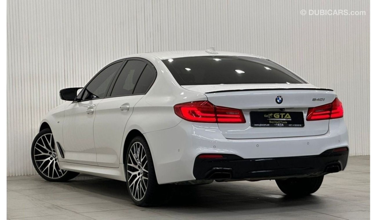 بي أم دبليو 540i M سبورت 2018 BMW 540i M-Sport, Warranty, Full BMW Service History, Full Options, GCC