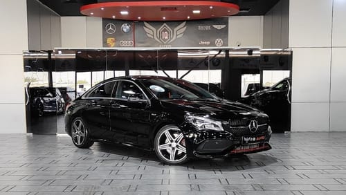 Mercedes-Benz CLA 250 AED 1,700 P.M | 2018 MERCEDES-BENZ CLA 250 4MATIC SPORT AMG KIT  2.0 | LOW KM | GCC | UNDER WARRANTY