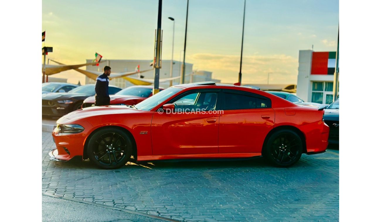 Dodge Charger SRT8 Scatpack 6.4L | Monthly AED 1830/- | 0% DP | Sunroof | Blindspot | Memory Seats | # 20731