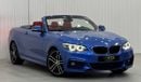 بي أم دبليو 220 M-Sport 2.0L 2018 BMW 220i M-Sport Convertible, Warranty, Full Service History, Low Kms, GCC