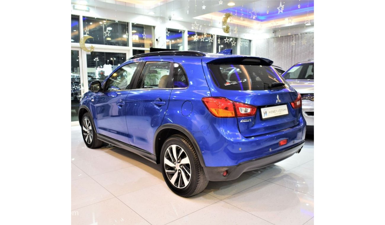 ميتسوبيشي ASX ORIGINAL PAINT ( صبغ وكاله ) Mitsubishi ASX 2017 Model!! in Blue Color! GCC Specs