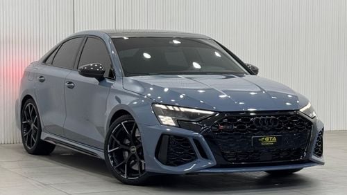 أودي RS3 TFSI quattro 2.5L Sedan 2024 Audi RS3 Quattro, Nov 2028 Audi Warranty + Service Pack, Full Options,