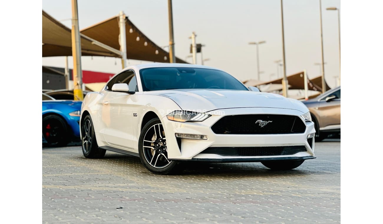 Ford Mustang GT | Monthly AED 1760/- | 0% DP | Blindspot | Paddle Shifters | Adaptive Cruise Control | # 06167