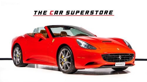 فيراري كاليفورنيا Std 4.3L (460 HP) 2012 - FERRARI CALIFORNIA - GCC - IMMACULATE CAR - SERVICE HISTORY