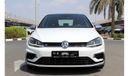 Volkswagen Golf R VOLKSWAGEN GOLF R 2019 GCC WITH FULL AGENCY SERVICE HISTORY IN MINT CONDITION