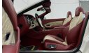 Bentley Continental GTC 2016 Bentley Continental GTC V8S Convertible, Full Service History, Excellent Condition, GCC