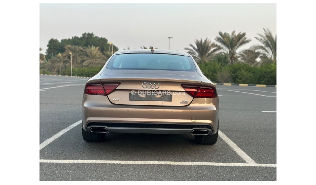 Audi A7 35 FSI quattro Exclusive MODEL 2015 GCC. AR PERFECT CONDITION FULL OPTION S LINE