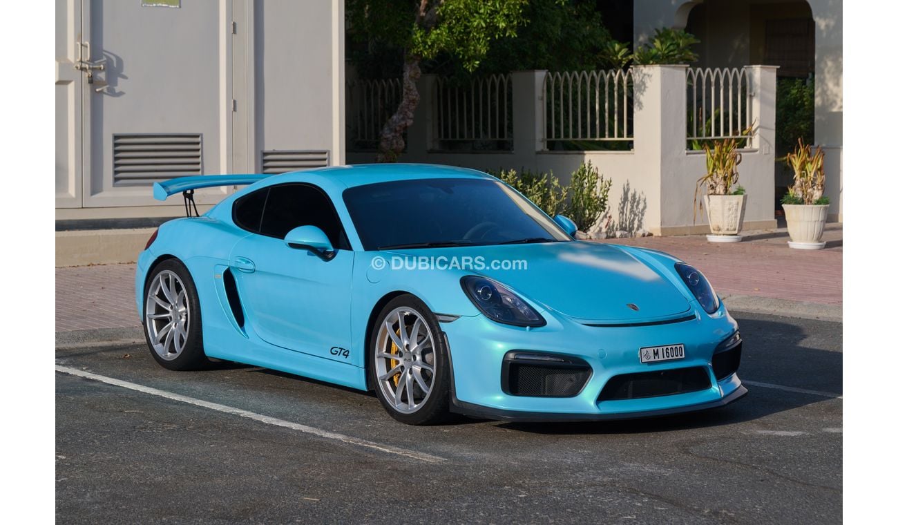 بورش كايمان 718 Porsche Cayman GT4 2016 - GCC, Sports Chrono, Carbon Bucket Seats, Manual Transmission