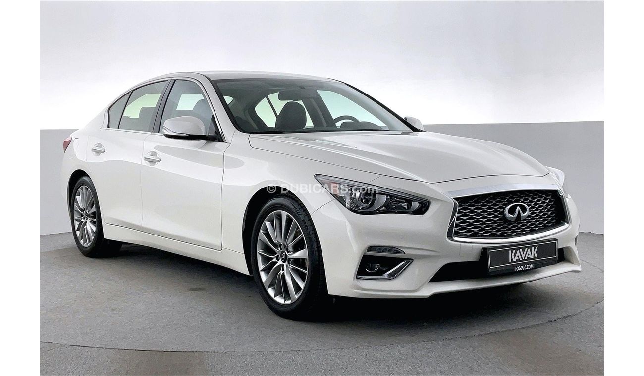 إنفينيتي Q50 Premium / Luxe | شامل الضمان | 0 ﺪﻔﻋﺓ ﺃﻮﻟﻯ