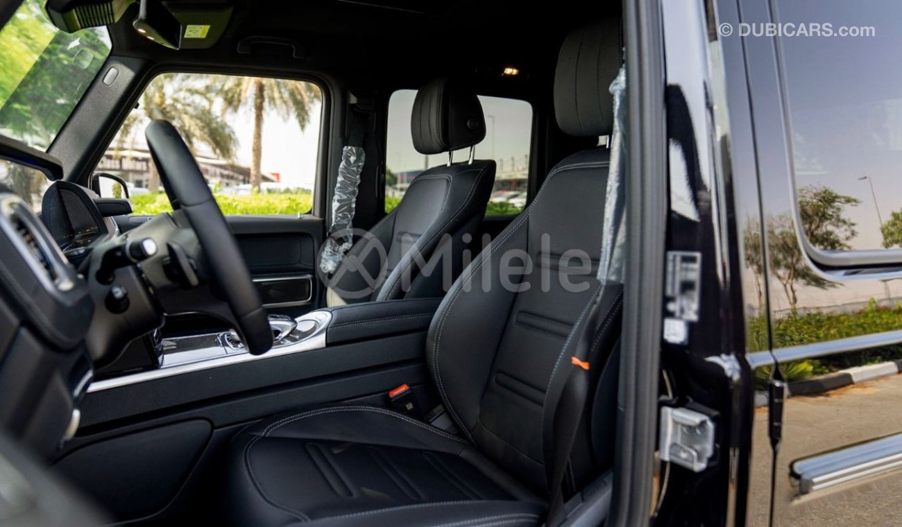 Mercedes-Benz G 500 4.0L PETROL - OBISIDIAN BLACK: NIGHT PACKAGE, 360 CAMERA