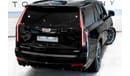 Cadillac Escalade Escalade-V 6.2L 2023 Cadillac Escalade V, 2027 Escalade Warranty, 2028 Escalade Service Contract, GC