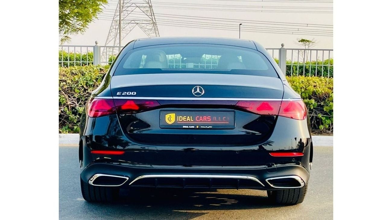 مرسيدس بنز E200 MERCEDES | E200 | GCC SPECS | YEAR 2024 | AGENCY WARRANTY | FLEXIBLE DOWN PAYMENT EMI AED 4710