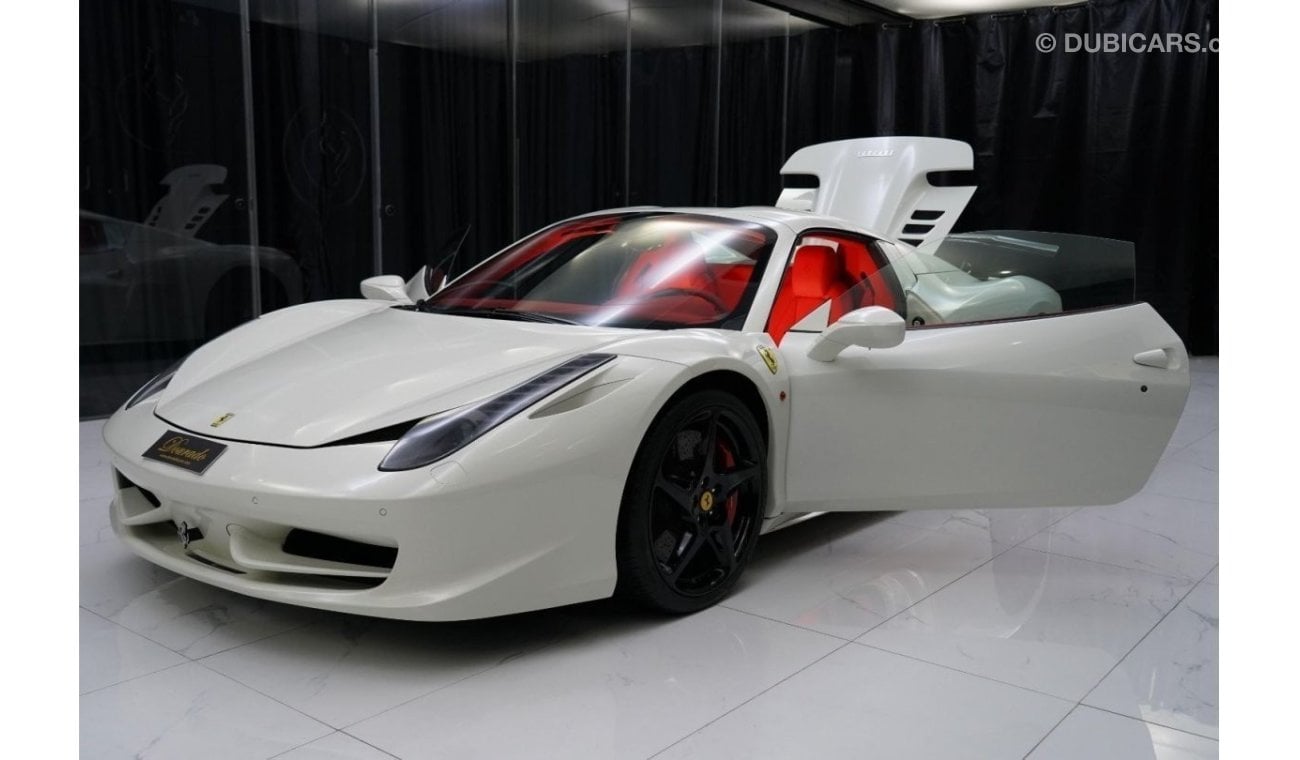 Ferrari 458 Spider | Italia | Type F142 | Used | 2014 | White Bianco Avus | Negotiable Price