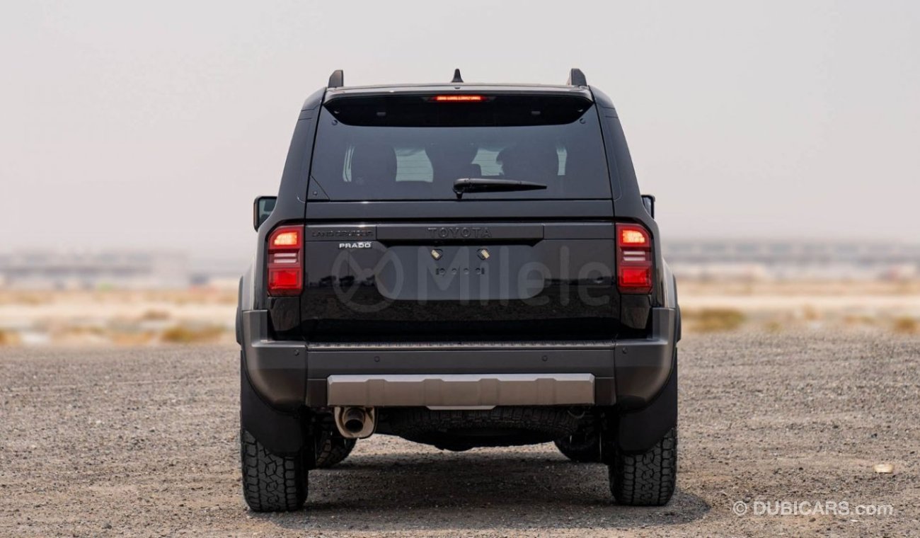 تويوتا برادو RHD 250 WX 2.8L DIESEL ADVENTURE: BLACK - NEW SHAPE (EXPORT ONLY)