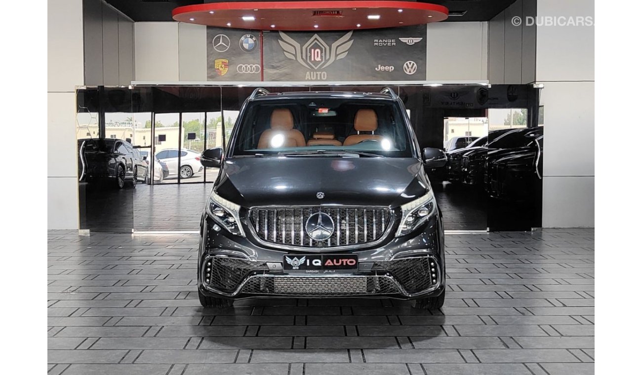 مرسيدس بنز V 250 AED 3,400 P.M | 2021 MERCEDES BENZ V250 VIP FALCON EDITION V LINE | PREMIUM WARRANTY | 8 SEATS | GCC