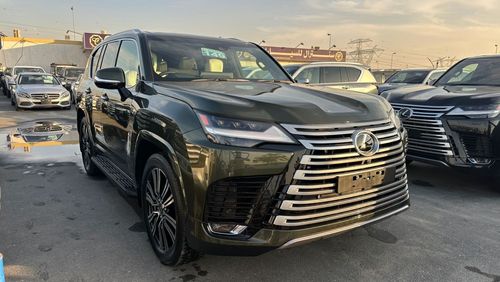 لكزس LX 500 Sports luxury model DIESEL WITH WHITE INTERIOR