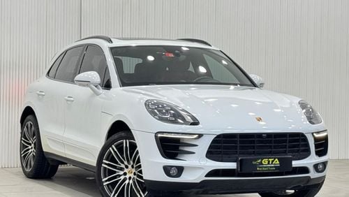 Porsche Macan S 3.0L (340 HP) 2018 Porsche Macan S, 2025 Porsche Warranty, Full Options, Excellent Condition, GCC