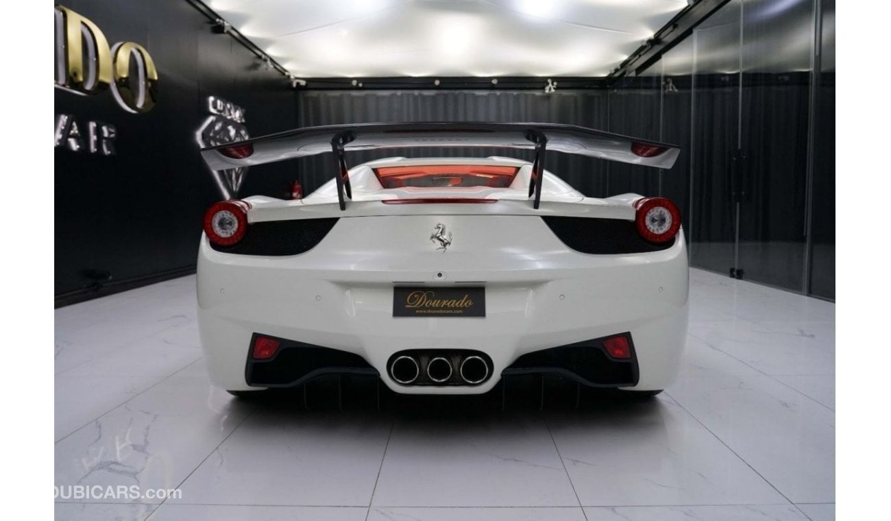 Ferrari 458 Spider | Italia | Type F142 | Used | 2014 | White Bianco Avus | Negotiable Price