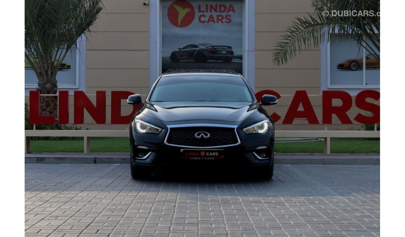 Infiniti Q50 Luxe Infiniti Q50 2022 GCC under Agency Warranty with Flexible Down-Payment/ Flood Free.