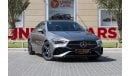 مرسيدس بنز CLA 250 Premium + 2.0L Mercedes-Benz CLA250 2024 GCC under Agency Warranty with Flexible Down-Payment.