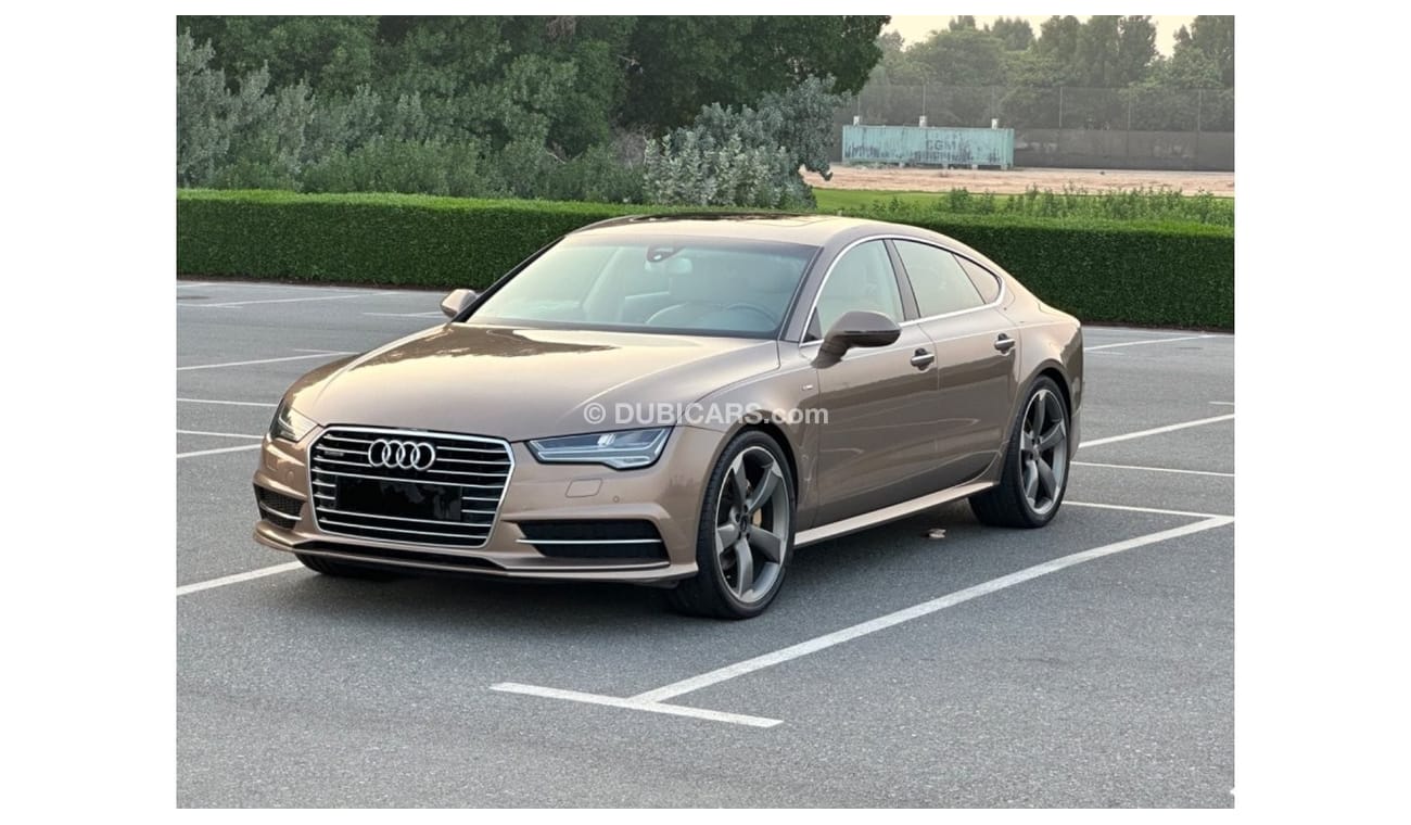 Audi A7 35 FSI quattro Exclusive MODEL 2015 GCC. AR PERFECT CONDITION FULL OPTION S LINE