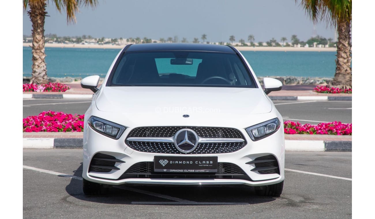 Mercedes-Benz A 200 Premium Mercedes A200 AMG White Panoramic   2022 GCC Under Warranty