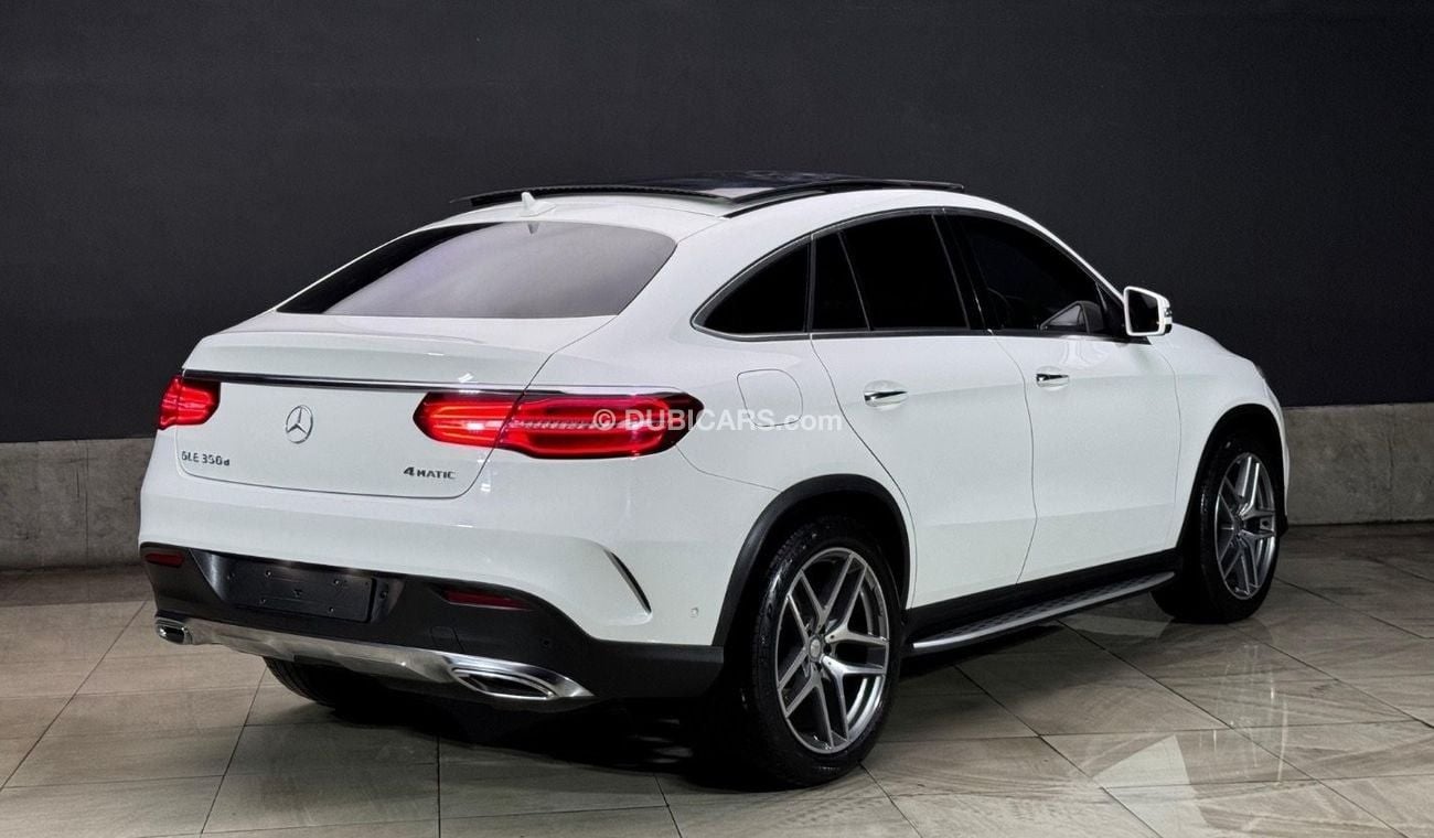 Mercedes-Benz GLE 350 The Mercedes-Benz GLE 350d Coupe in white is a stunning blend of luxury, power, and sporty design. H