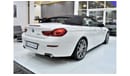 BMW 650i EXCELLENT DEAL for our BMW 650i CONVERTIBLE ( 2011 Model ) in White Color GCC Specs