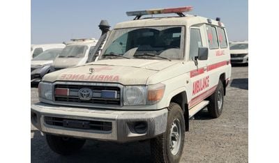 تويوتا لاند كروزر 70 2023 Toyota Land Cruiser LC78 3-Door Hardtop Red Cross Ambulance 4.0L V6 Petrol M/T 4x4 Export Only