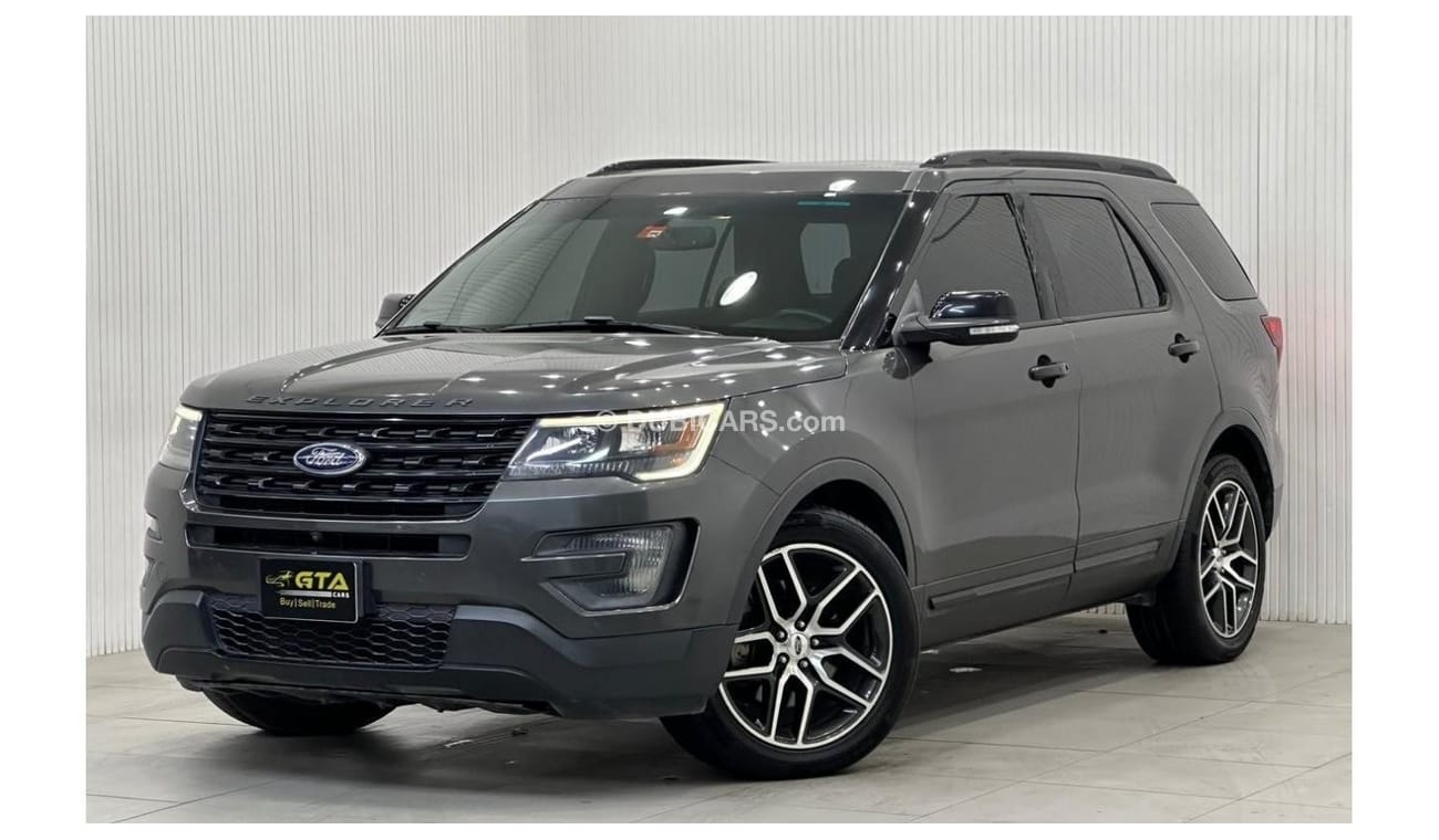 Ford Explorer 2016 Ford Explorer Sport Ecoboost 4WD, Dec 2024 Ford (Al Tayer) Warranty, Full Service History, GCC