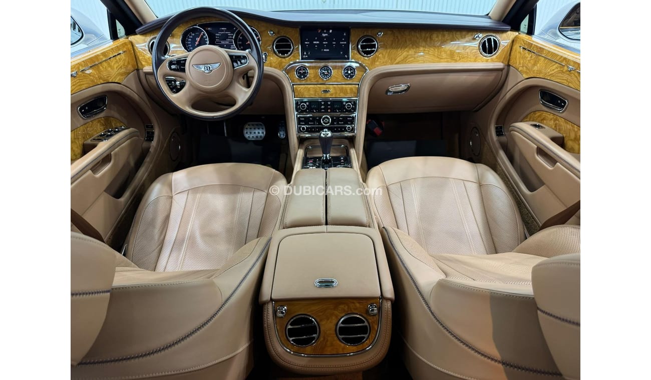 Bentley Mulsanne 2017 Bentley Mulsanne V8, Warranty, Service History, Low Kms, Excellent Condition, GCC