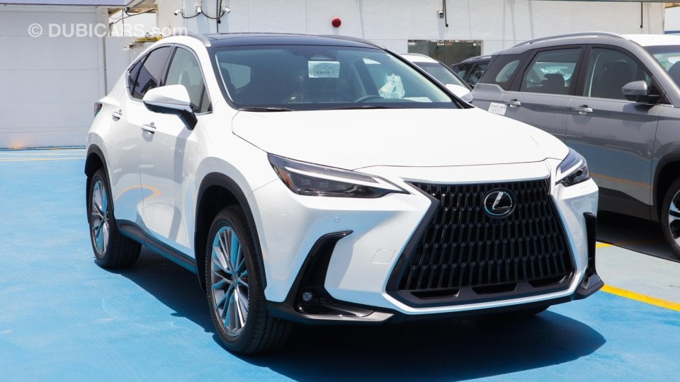 Lexus NX 350 Hybrid AWD for sale. White, 2022