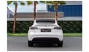 Tesla Model Y Long Range | 3,525 P.M  | 0% Downpayment | White on White