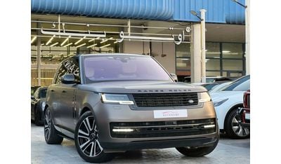 لاند روفر رينج روفر RANGE ROVER AUTOBIOGRAPHY V8 P530 MODEL 2022 KM 40000 GCC SPECS NO ACCIDETN NO PAINT UNDER WARRANTY