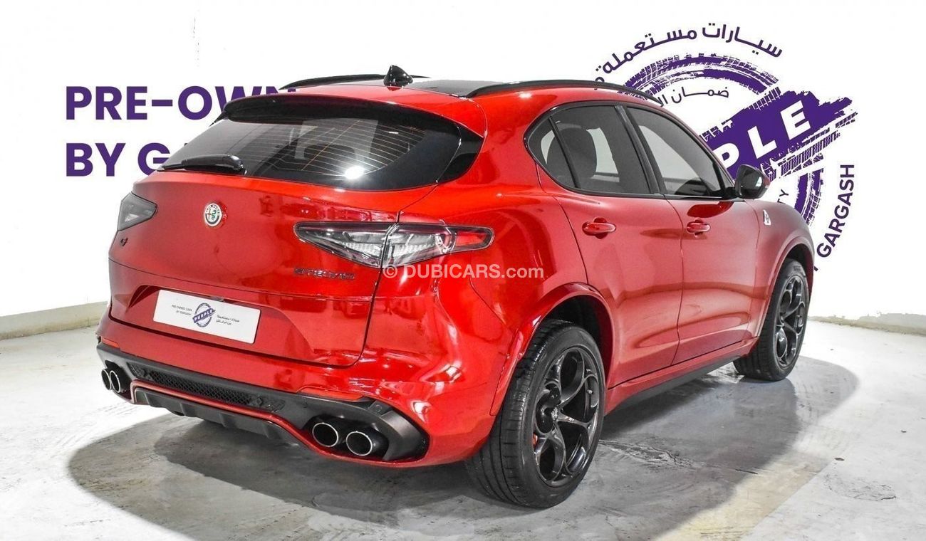 ألفا روميو ستيلفيو كوادريفوجليو | 2020 | Warranty & Service | Service History | Low Mileage