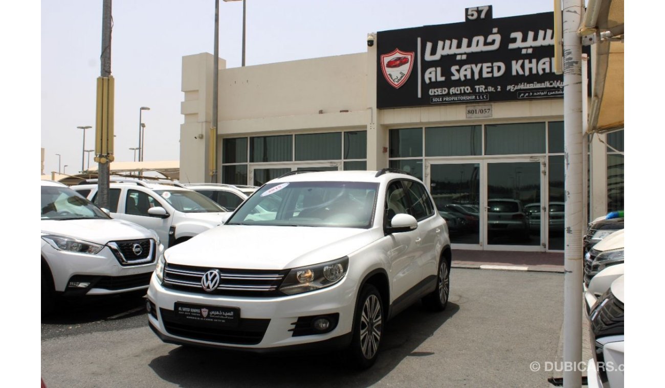 Volkswagen Tiguan SE ACCIDENTS FREE - GCC - ORIGINAL PAINT - 1400 CC + TURBO - PERFECT CONDITION