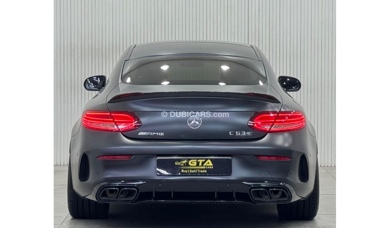 مرسيدس بنز C 63S AMG 2020 Mercedes-AMG C63 S, 1 Year Warranty, Full Agency Service History, GCC