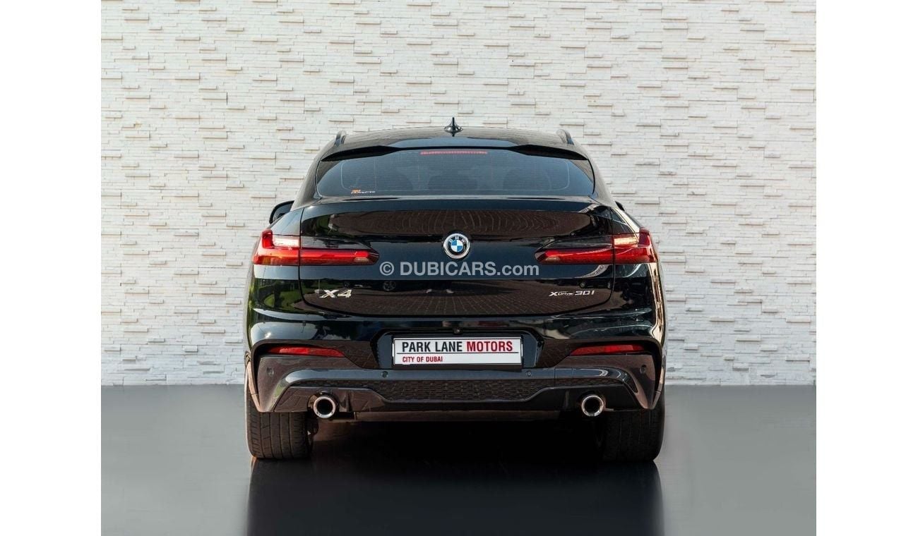 BMW X4 AED 2,752 PM • X4 XDRIVE 30i • OFFICIAL BMW WARRANTY AND SERVICE PLAN UNTIL 2026