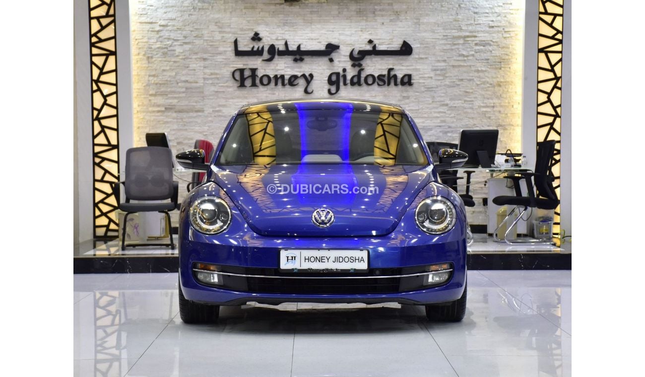 Volkswagen Beetle EXCELLENT DEAL for our Volkswagen Beetle ( 2015 Model ) in Blue Color GCC Specs