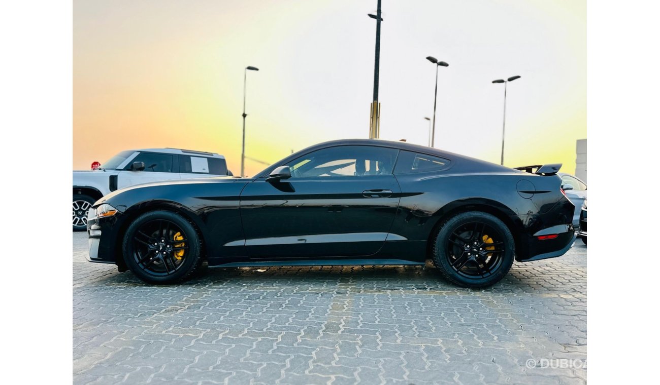 Ford Mustang EcoBoost FastBack Premium | Monthly AED 1280/- | 0% DP | Blindspot | Digital Cluster | # 55081